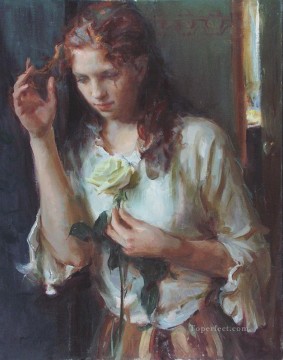 Women Painting - Pretty Lady DFG 15 Impressionist
